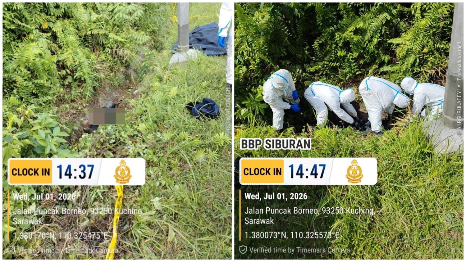 Body Found Along Jalan Puncak Borneo May Be Missing Man