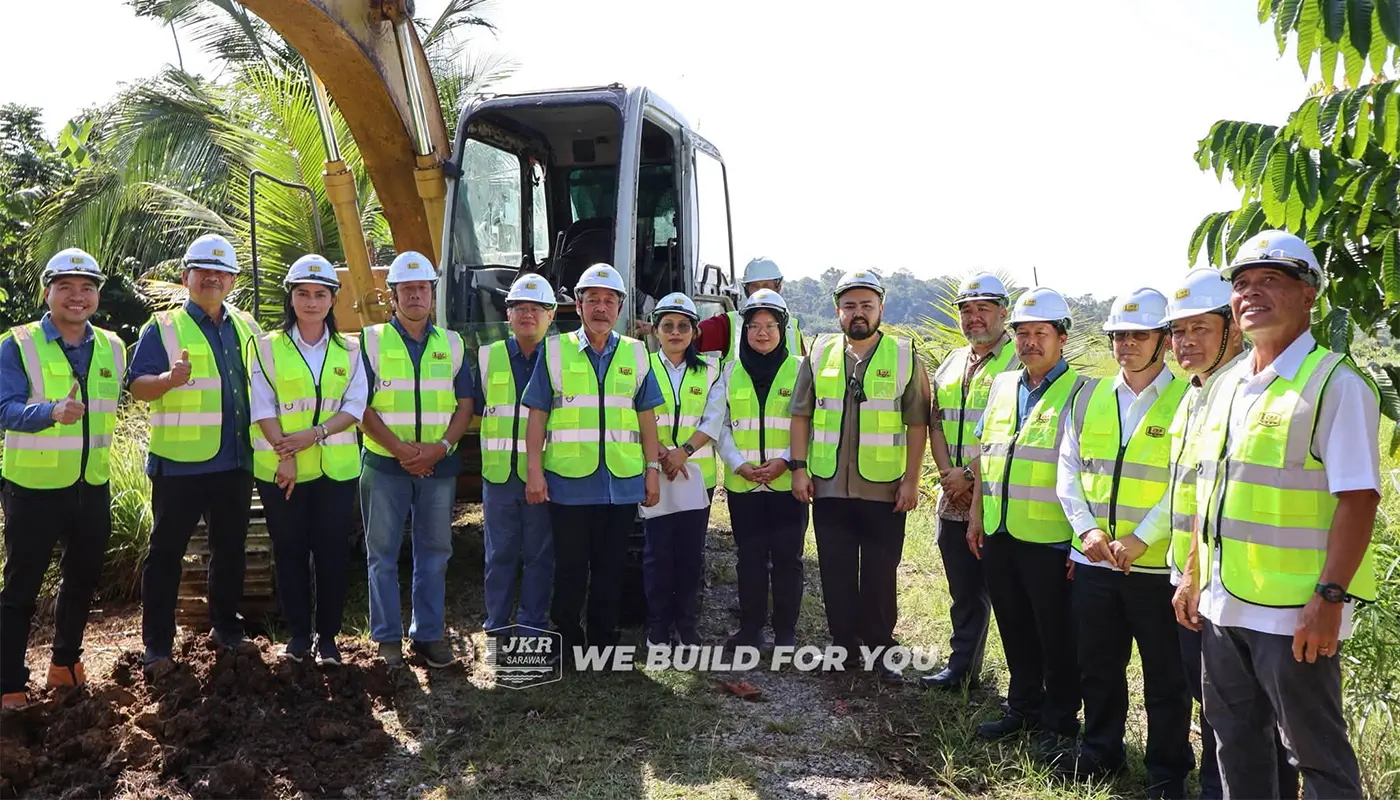 Breaking Ground Ceremony for New Alternative Road in Serian 1 Sarawak, Sarawak News, Serian, Serian News, JKR Sarawak, Rural Development, Road Infrastructure, Greater Kuching Coordinated Development Agency, RTP 2026