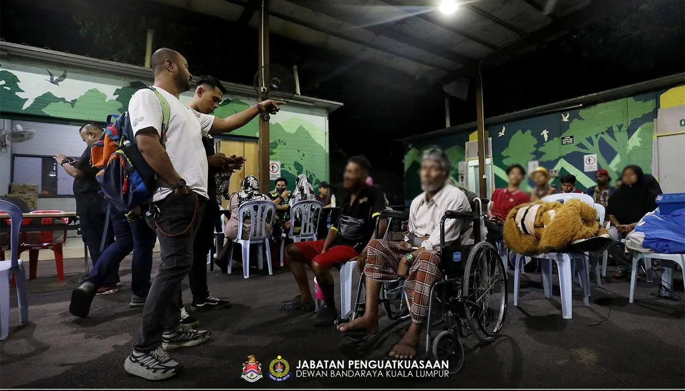 DBKL Integrated Operation Targets Begging in Kuala Lumpur Hotspots 1 Kuala Lumpur, Kuala Lumpur News, Anti-Begging Operation, DBKL, Integrated Operation