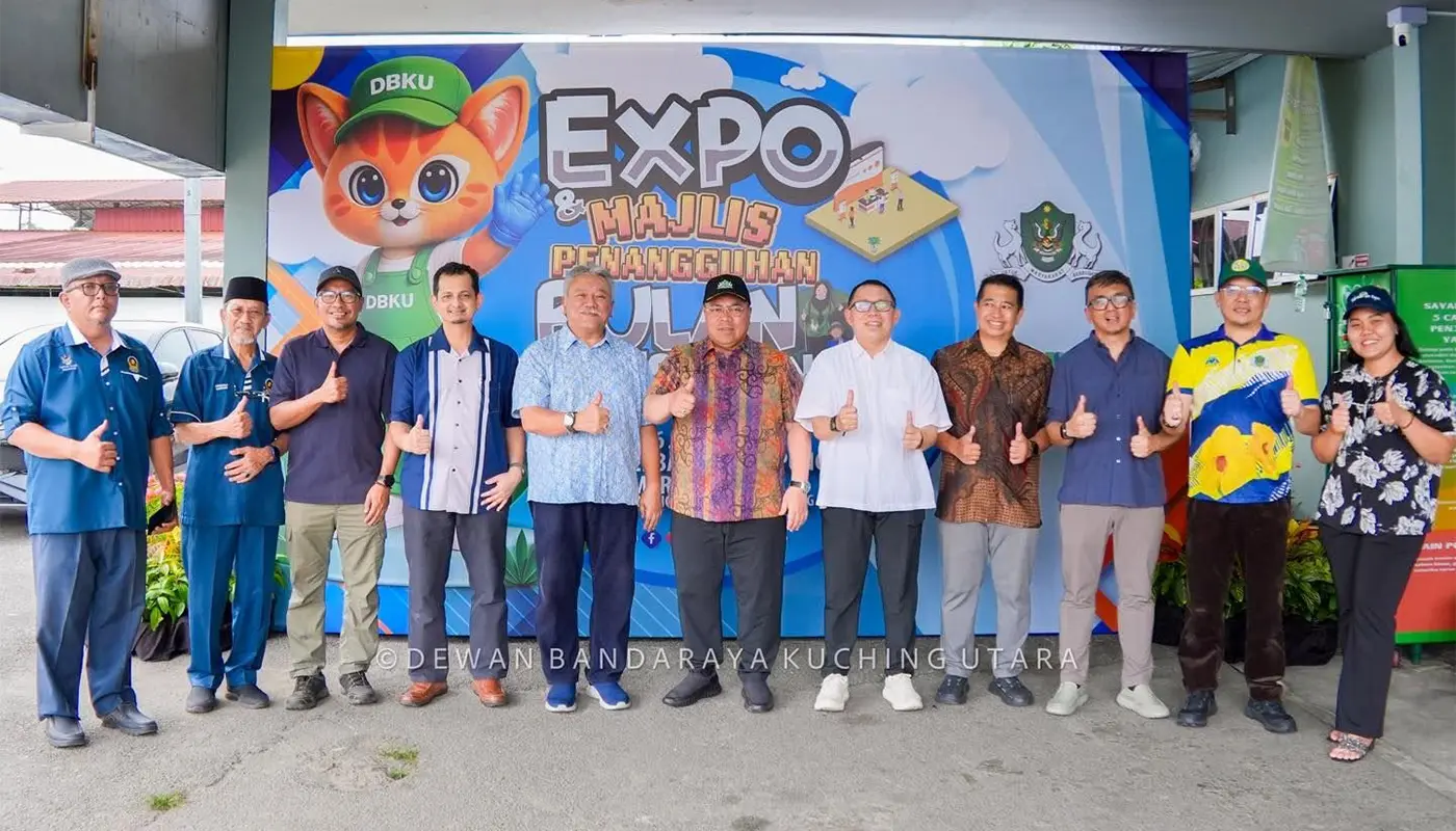 DBKU Concludes Cleanliness Month With Sustainability Focus 1 Sarawak, Sarawak News, Kuching, Kuching News, Environment, Sustainability, DBKU, Waste Management, Recycling, Community Engagement