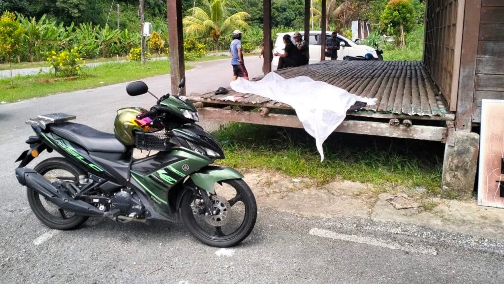 E-Hailing Rider Found Dead at Rest Hut in Padawan, Police Investigate