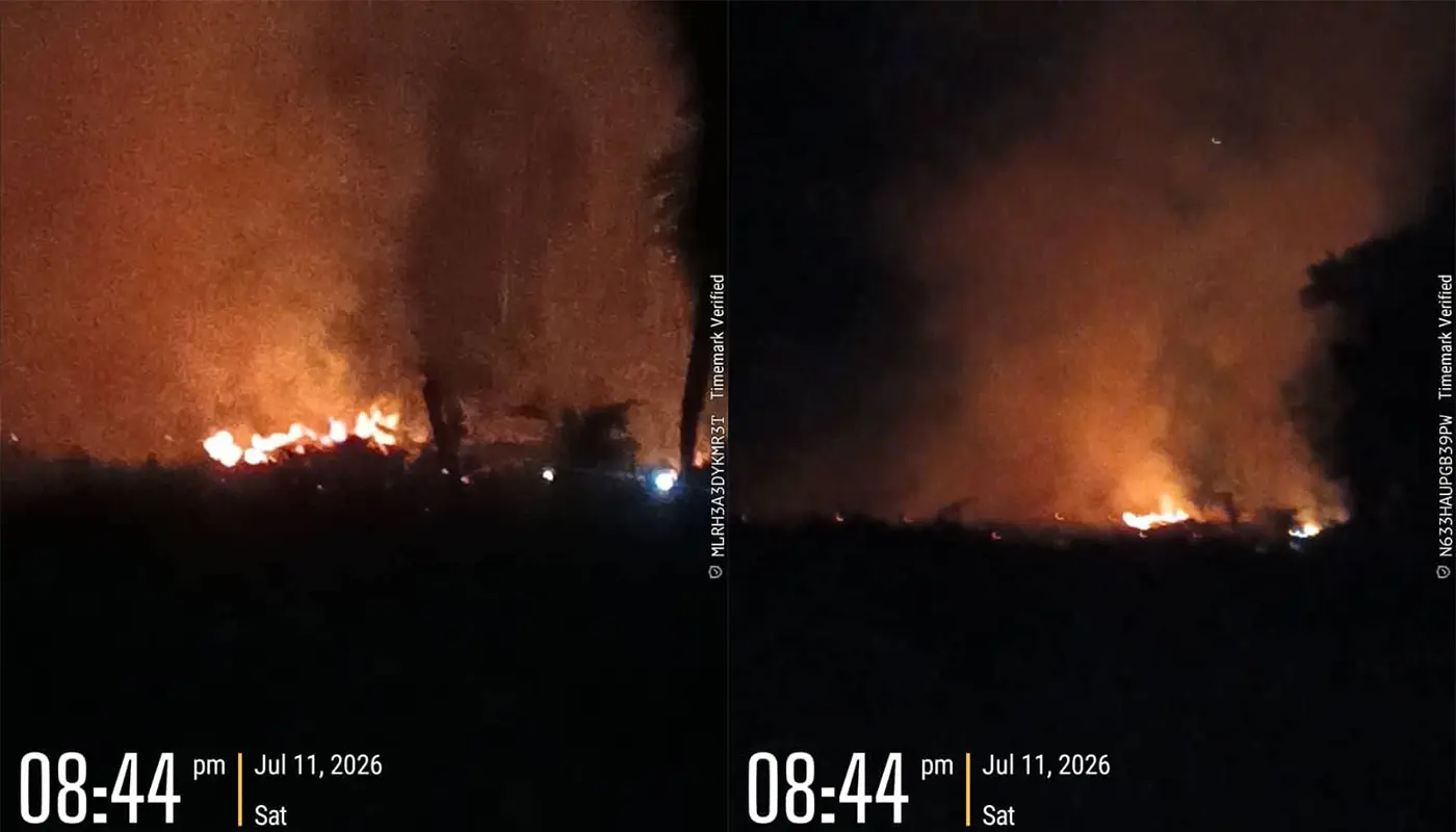 Forest Fire Contained in Kpg Bengang by BBP Lundu 1 Sarawak, Sarawak News, Lundu, Lundu News, Forest Fire, Emergency Response, Public Safety