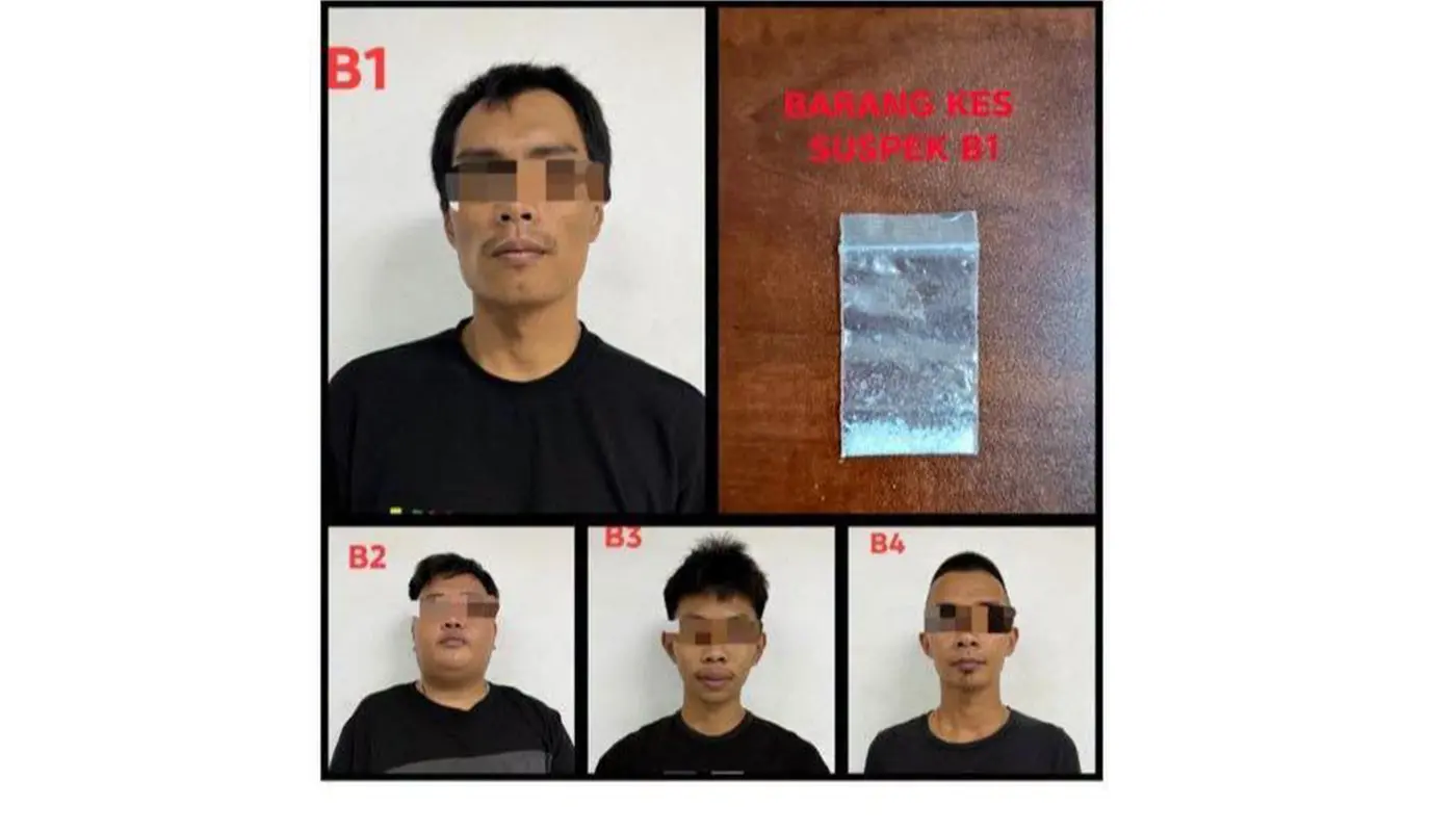 Four Men Arrested in Bau Drug Arrest Across Three Villages 1 Sarawak, Sarawak News, Bau, Bau News, Crime, Narcotics, Police Operation, Drug Abuse, PDRM, Community Safety
