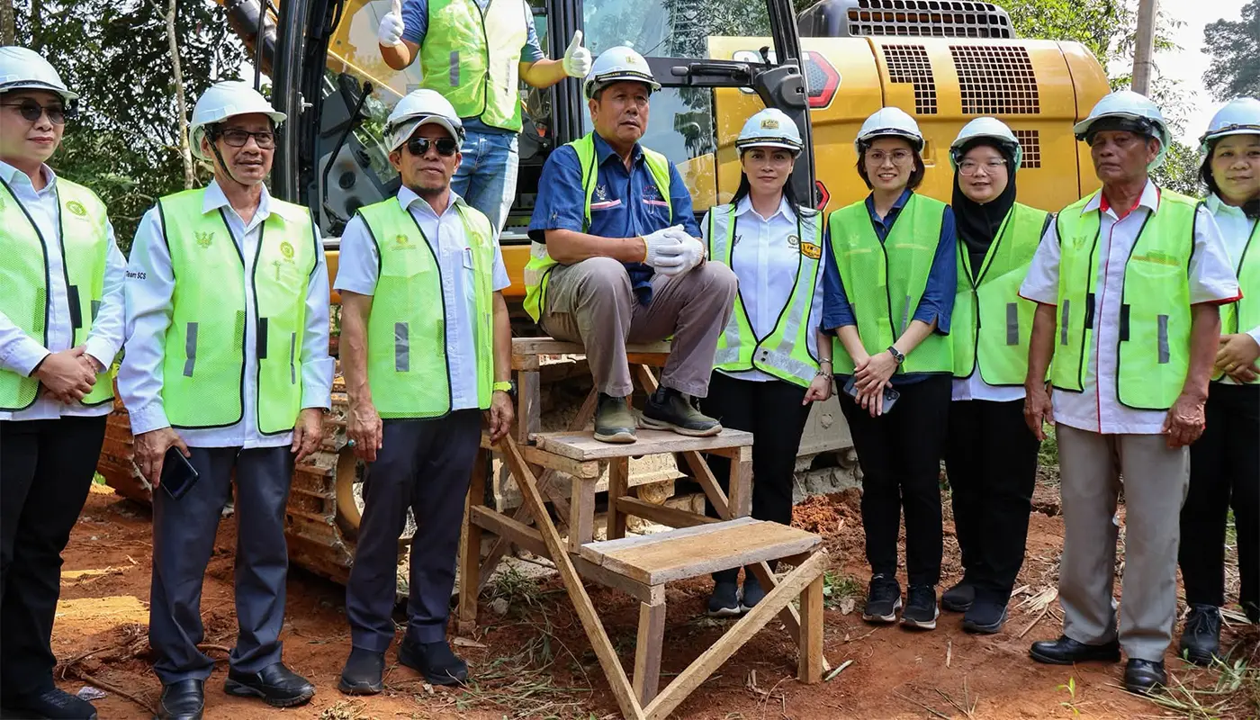 Groundbreaking Ceremony Launches Sungai Sadong Bridge Project 1 Sarawak, Sarawak News, Serian, Serian News, Infrastructure, JKR, GKCDA, Bridge Construction, Road Development