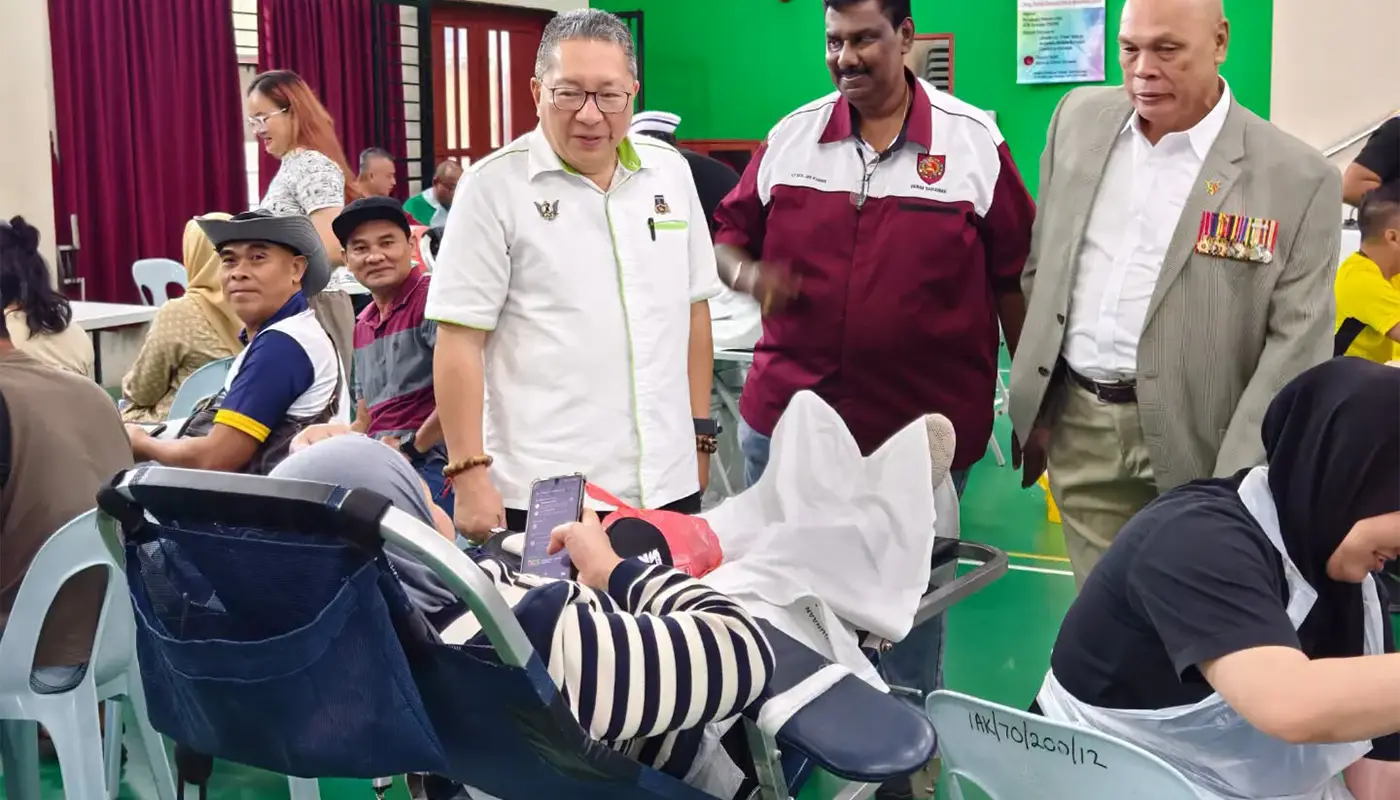 Sarawak, Sarawak News, Kuching, Kuching News, PERIM, Blood Donation, Heroes Day, Community Health