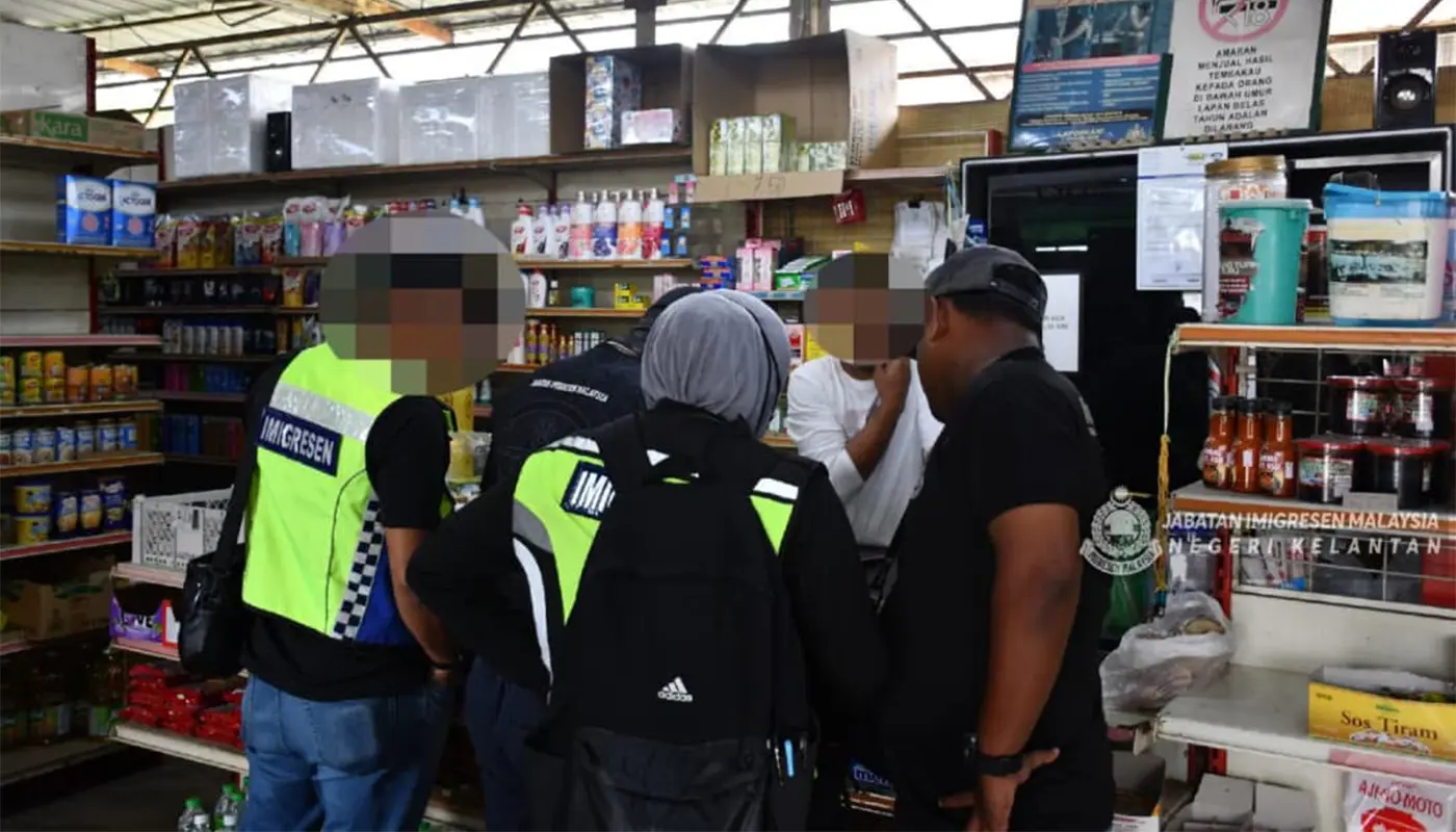 JIM Kelantan Detains 16 Foreigners in Kota Bharu Joint Ops 1 Kelantan, Kelantan News, Kota Bharu, Immigration, Law Enforcement, Illegal Immigrants, Immigration Act
