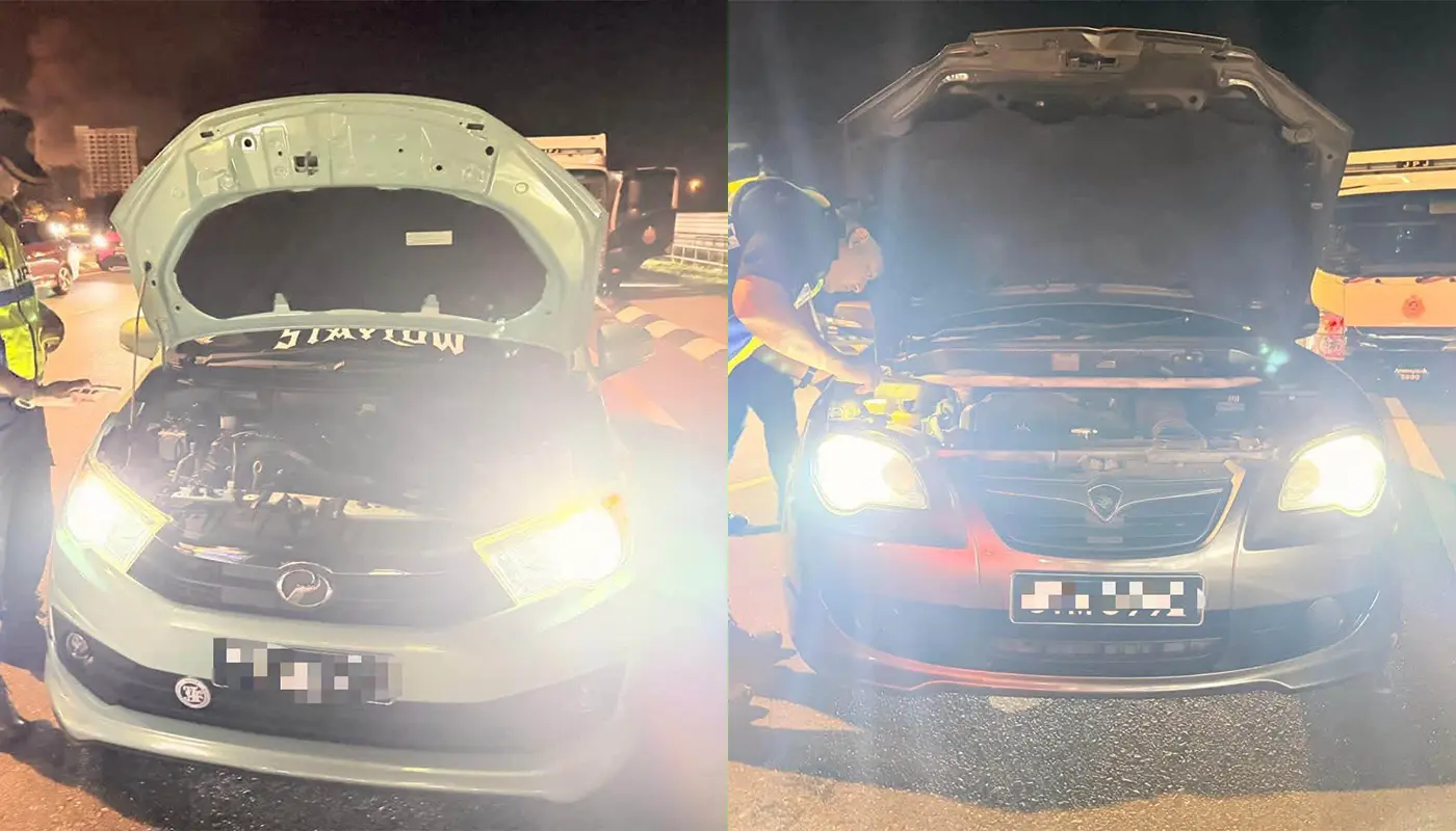 JPJ Sarawak Acts on HID/LED Lighting Complaints 1 Sarawak, Sarawak News, Bintulu, Bintulu News, JPJ Sarawak, Road Safety, Vehicle Enforcement, HID Lights, LED Lights, Traffic Ops