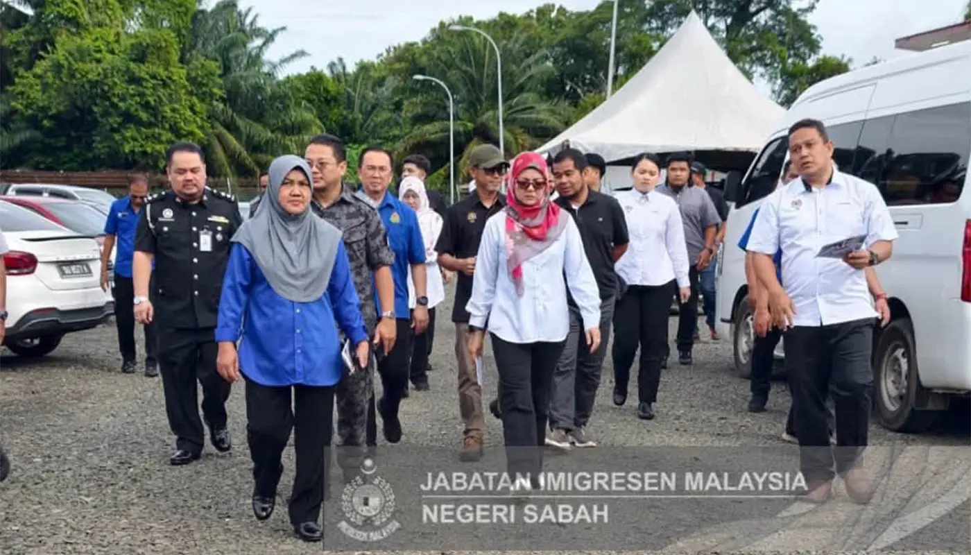 KDN Deputy Secretary-General Inspects Tawau Immigration Depot Upgrade 1 Tawau, Tawau News, Immigration Depot, KDN, Sabah