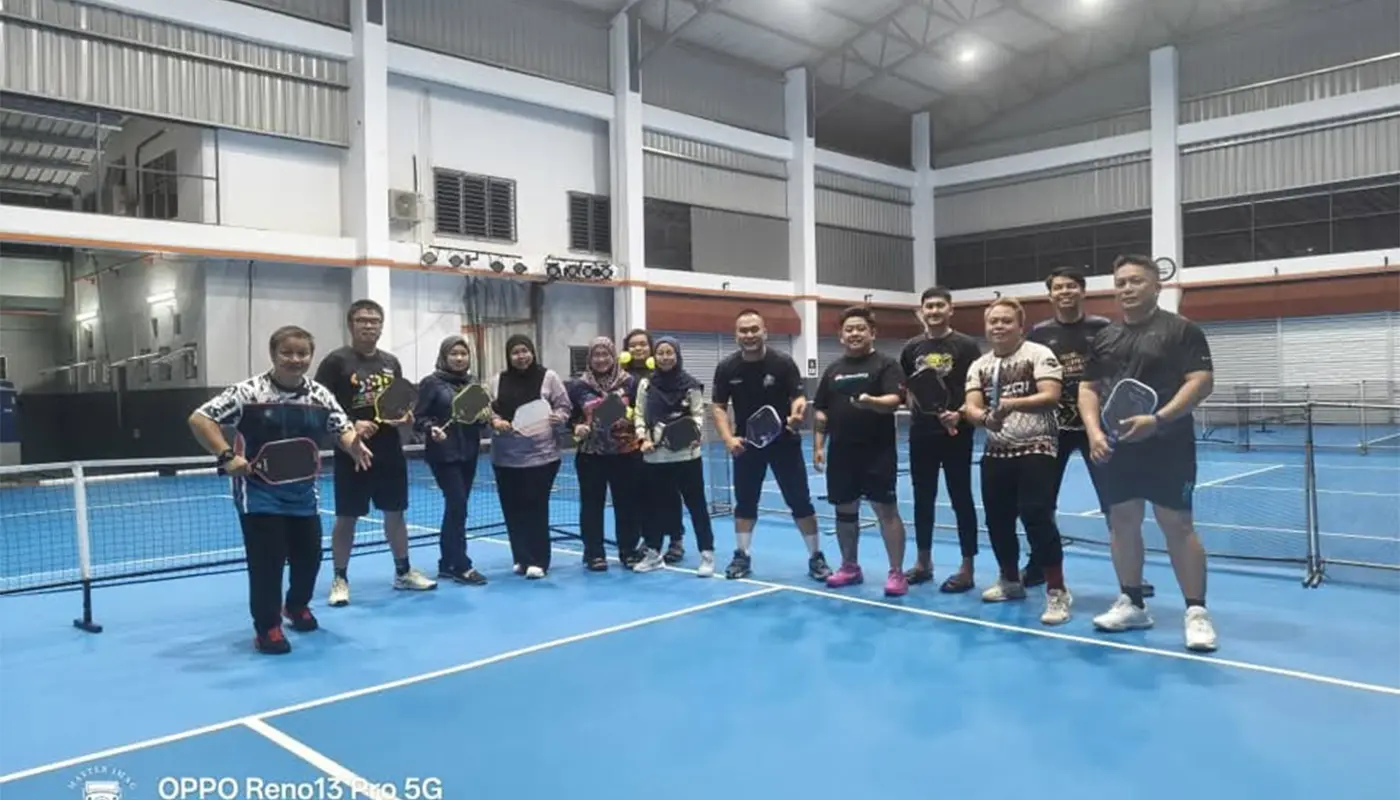 Kapit Agencies Use Pickleball To Promote Drug-Free Lifestyles 1 Sibu Anti-Drug Squad, Sarawak, Sarawak News, Kapit, Kapit News, Anti-Drug Campaign, Community Sports, Healthy Lifestyle, AADK, MKN