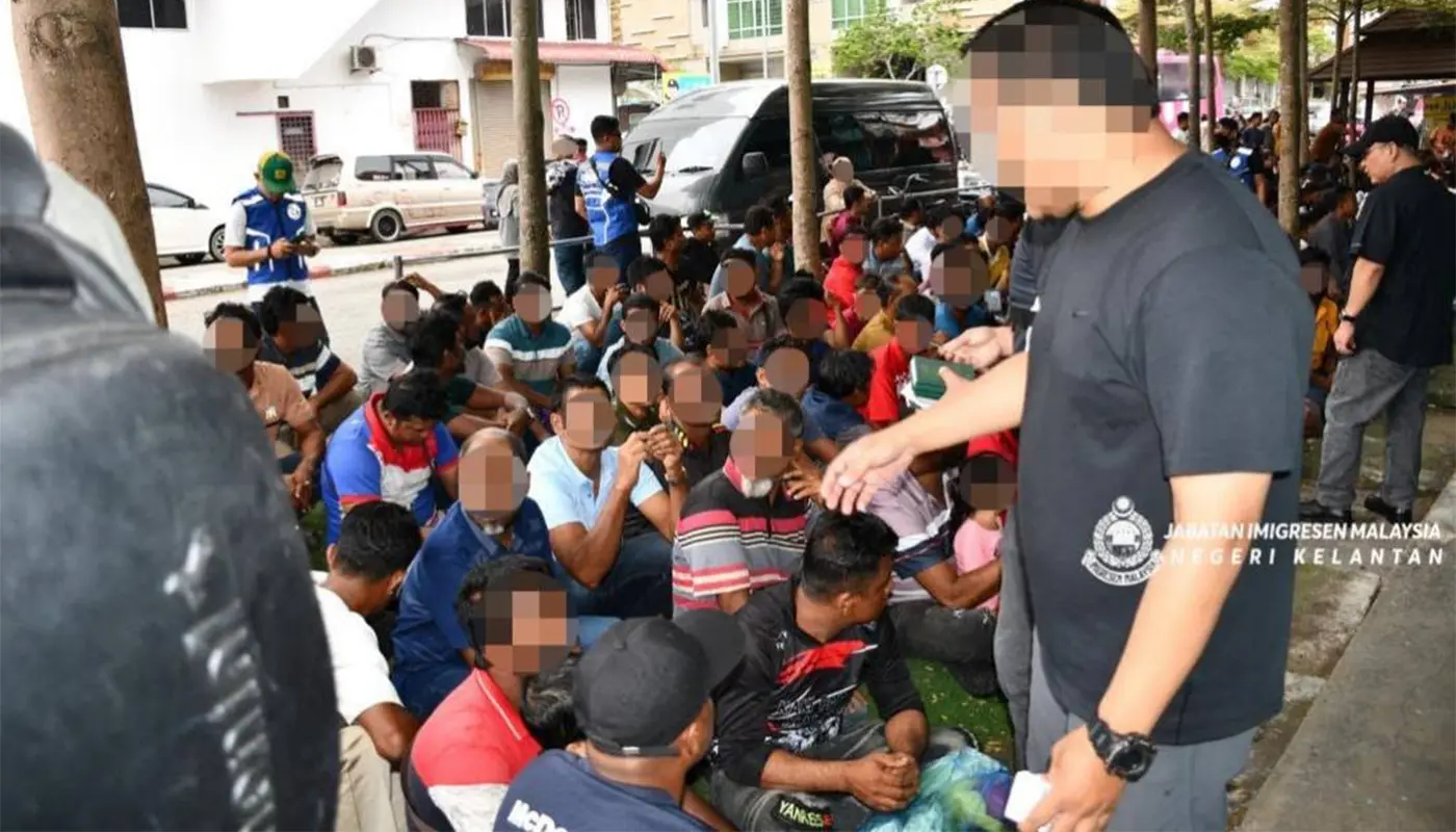 Kota Bharu, Kota Bharu News, Kelantan, Immigration Enforcement, JIM Kelantan, Illegal Immigrants