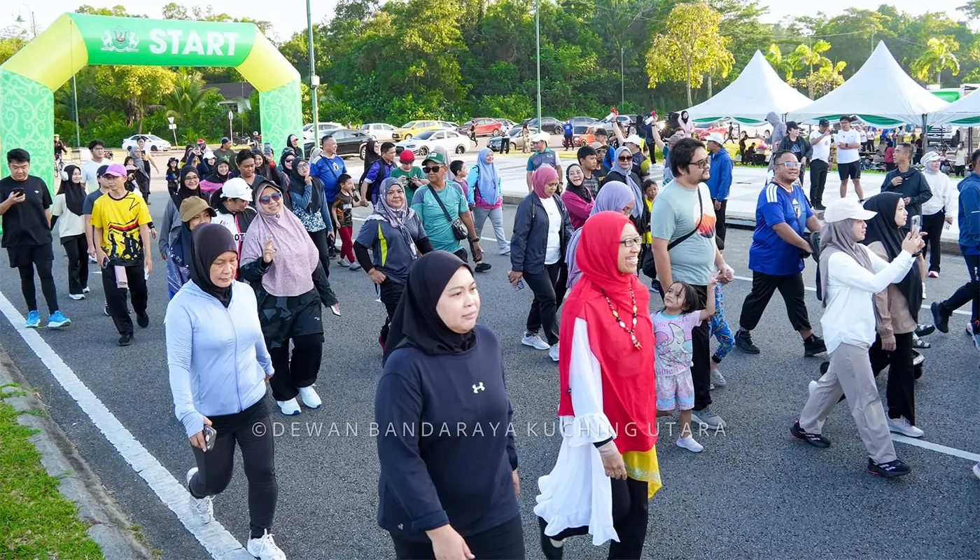 Sarawak, Sarawak News, Kuching, Kuching News, Car Free Morning, Sarawak Day, Community Event, Healthy Lifestyle