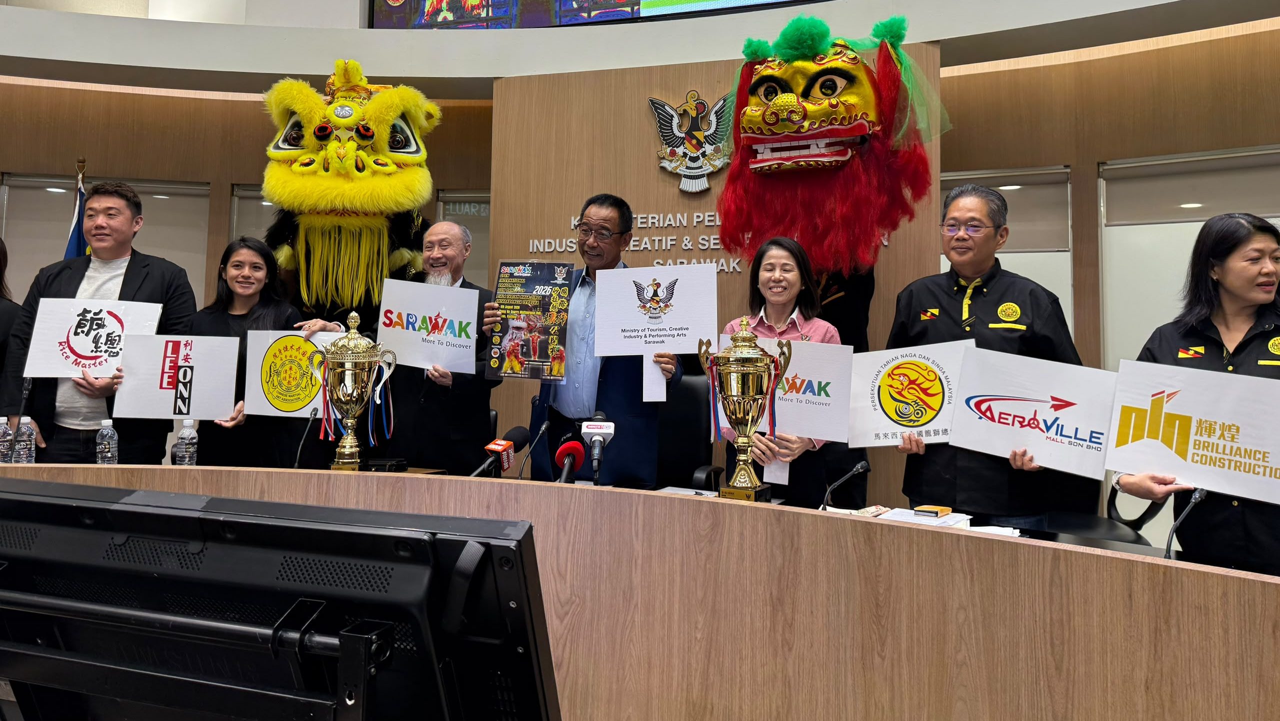 Kuching to Host Sarawak Open International Dragon & Lion Dance Cup 2026 (SOIDLDC 2026)