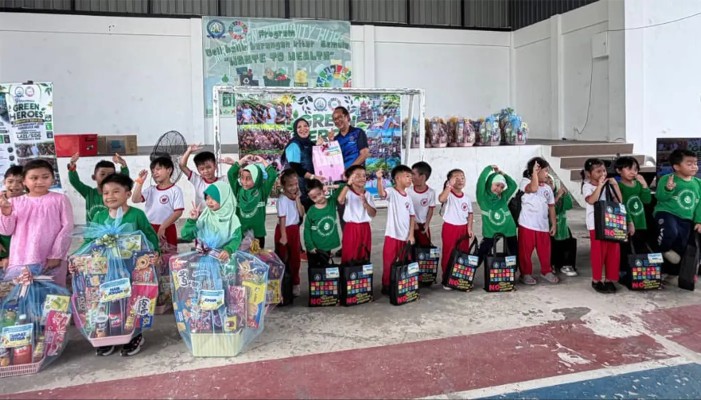 Little One’s Colouring Dream Inspires Young Green Heroes in Miri 1 Sarawak, Sarawak News, Miri, Miri News, Children’s Education, Sustainable Development, Green Heroes, Community Engagement, Creativity