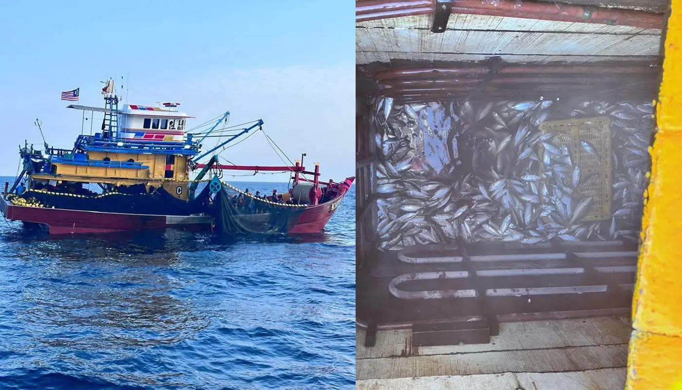 Lumut, Lumut News, Malaysian Maritime, Fisheries Act, Immigration Act, Illegal Fishing, Perak Enforcement
