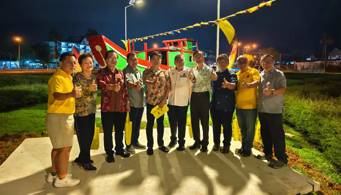 Minda Hua Revitalised with Historic Kotak Boat 1 Sarawak, Sarawak News, Kuching, Kuching News, Minda Hua, Wee Hong Seng, MBKS, Heritage Preservation