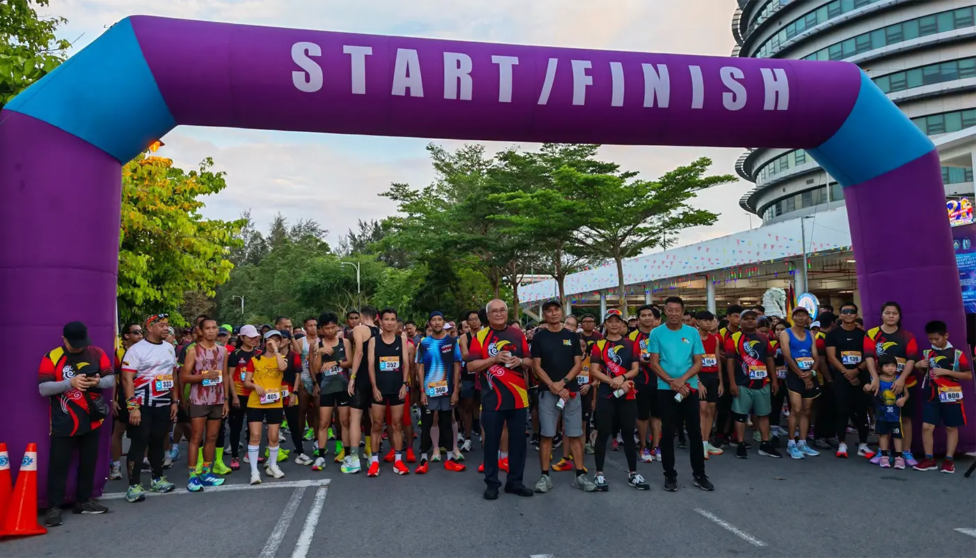 Miri Mayor Leads Run to Highlight Sarawak History and Identity 1 Sarawak, Sarawak News, Miri, Miri News, Adam Yii, Sarawak Day, Malaysia Day, History