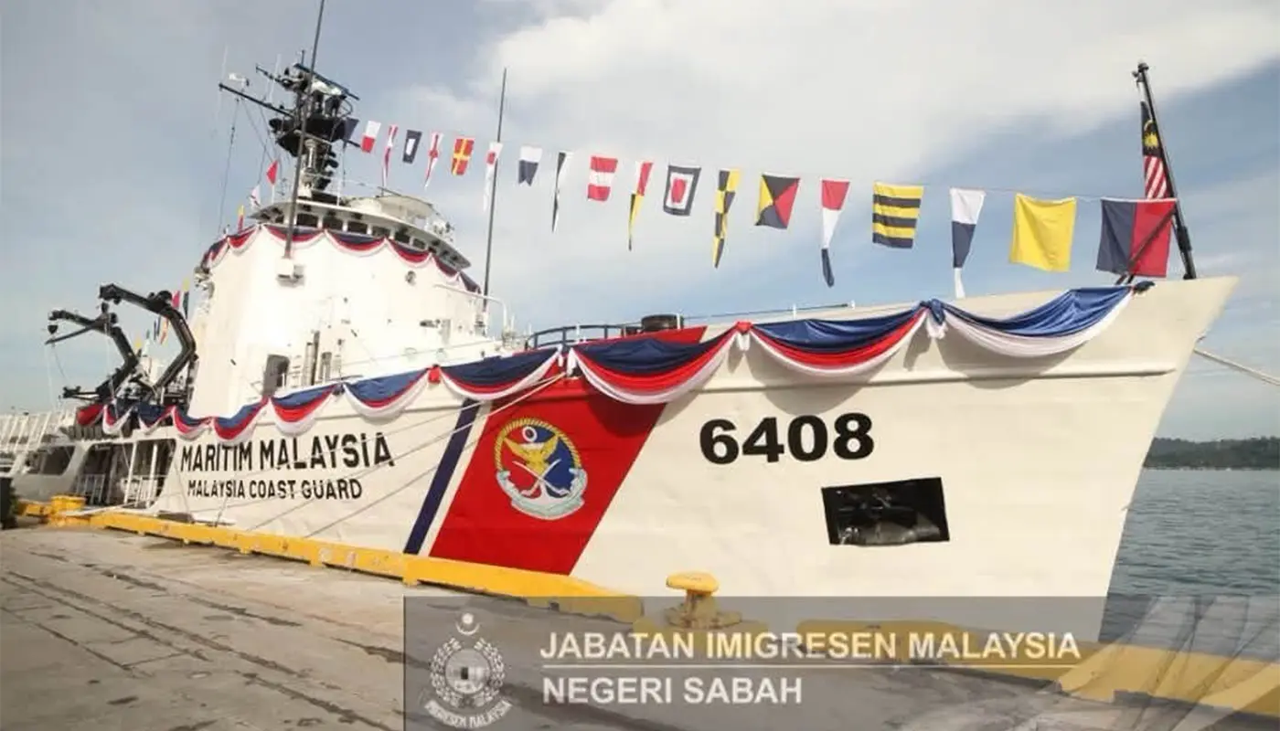 New APMM Vessel Launched to Boost Sabah Maritime Security 1 Kota Kinabalu, Kota Kinabalu News, APMM, Malaysian Maritime Enforcement Agency, Maritime Security, National Security