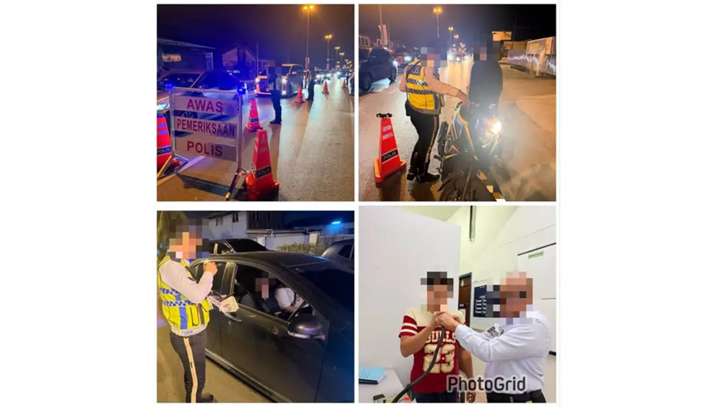 Padawan Police Arrest Drunk Driver in Night Op 1 Sarawak, Sarawak News, Padawan, Padawan News, Traffic Safety, Road Transport Act, IPD Padawan, Jalan Batu Kawa