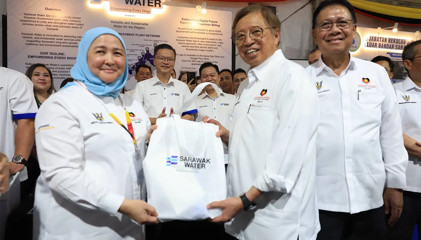 Sarawak, Sarawak News, Sibu, Sibu News, Sarawak Water, Salim Water Treatment Plant, Infrastructure Development, Sustainable Water Solutions, Community Services