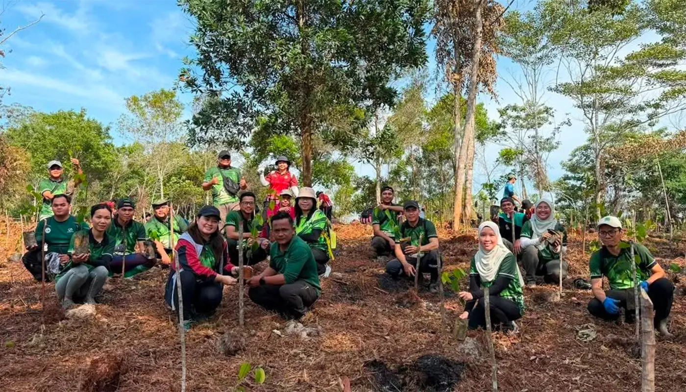 Premier's Dept Internal Audit Staff Welfare Club Plants 550 Trees 1 Sarawak, Sarawak News, Simunjan, Simunjan News, Environment, Sustainability, Forestry, Sarawak Premier's Department, Community Service, Biodiversity