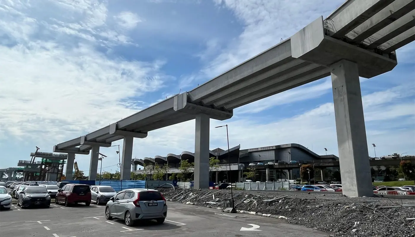 Sarawak, Sarawak News, Kuching, Kuching News, ART Station, Kuching International Airport, Sarawak Metro, Public Transport, Infrastructure Development