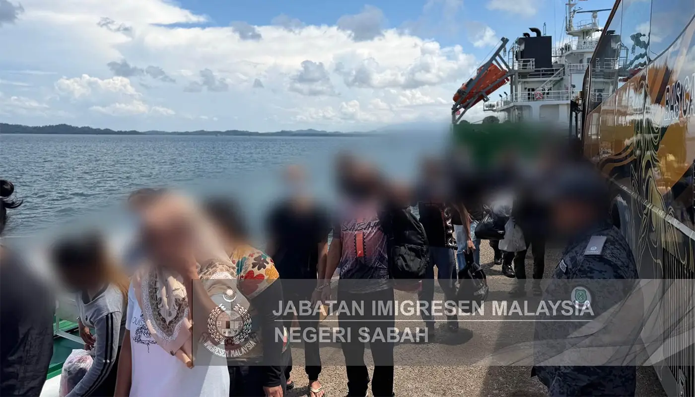Sabah Immigration Returned 260 Illegal Foreign Nationals to Home Countries 1 Sabah, Sabah News, Malaysia, Immigration, Deportation, Illegal Immigrants, Law Enforcement, Community Safety