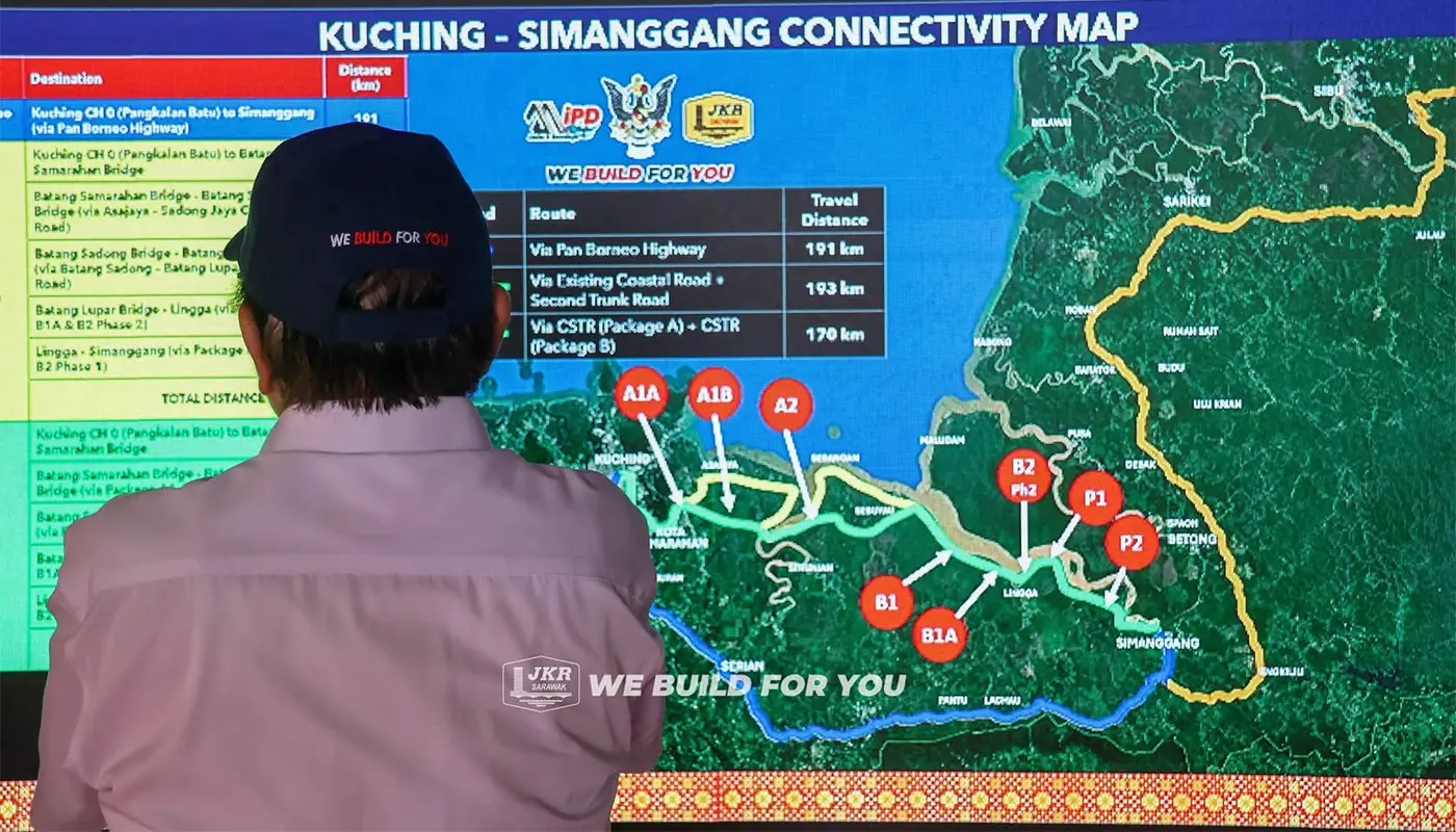 Sarawak, Sarawak News, Samarahan, Samarahan News, Batang Lupar Bridge, Infrastructure, Coastal Road, Transport Network, Development