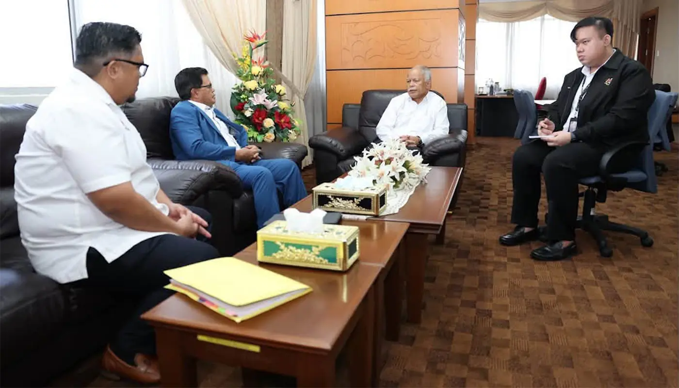 Sarawak Federal Secretary Meets JKPTG Director General 1 Sarawak, Sarawak News, Kuching, Kuching News, SUPS, JKPTG, Lands and Mines, Federal Land Monitoring Committee