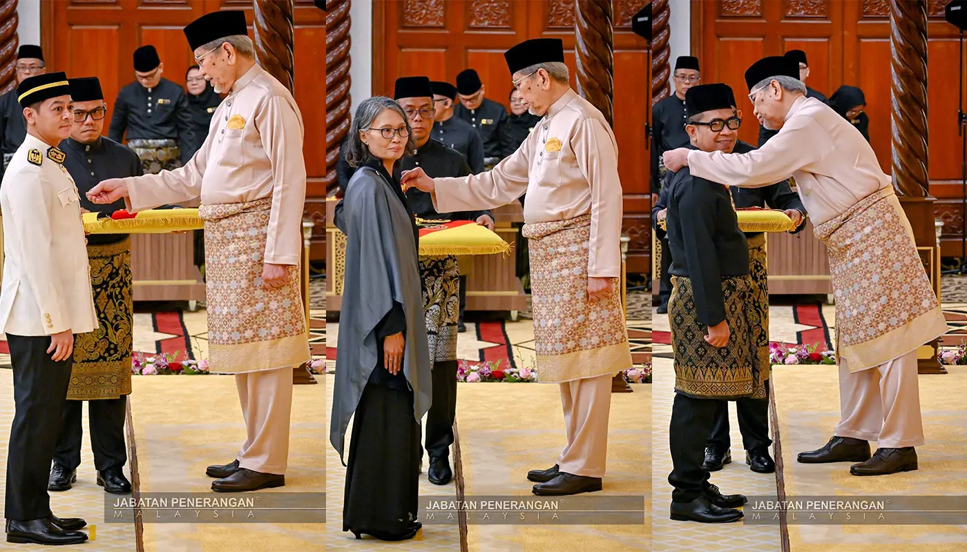 Sarawak, Sarawak News, Kuching, Kuching News, Awards, Yang di-Pertua Negeri, Wan Junaidi, Public Service, Recognition