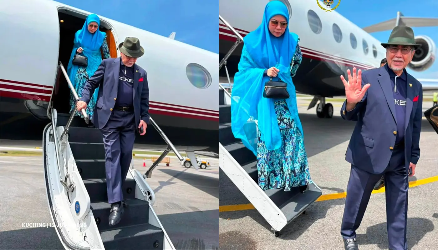 Sarawak Governor Returns to Kuching After Sibu Visit 1 Sarawak, Sarawak News, Kuching, Kuching News, Sibu, Sibu News, Sarawak Governor, Official Visit, Community Engagement