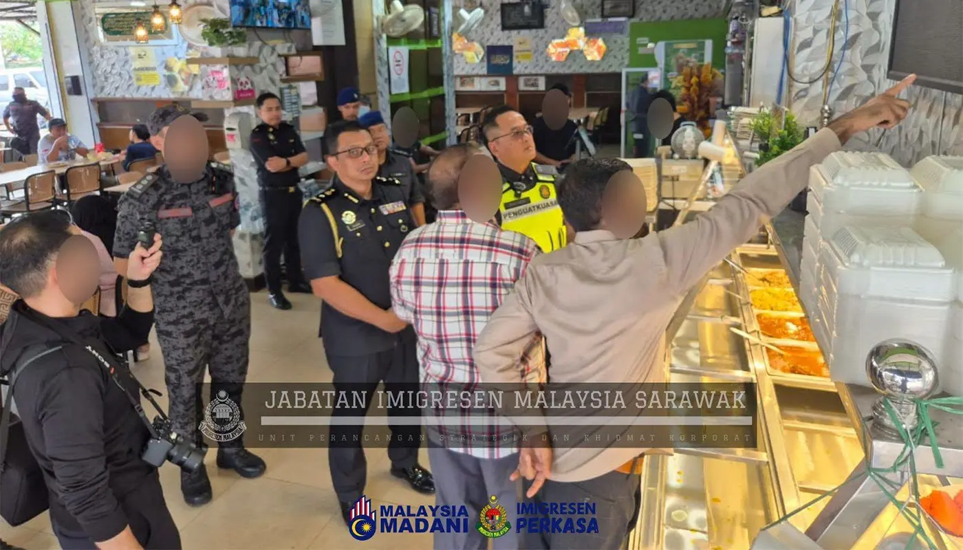 Sarawak Immigration Detains Three Indonesians in Joint Ops 1 Sarawak, Sarawak News, Kuching, Kuching News, Immigration, Law Enforcement, Illegal Immigrants, Joint Ops, Enforcement Operations
