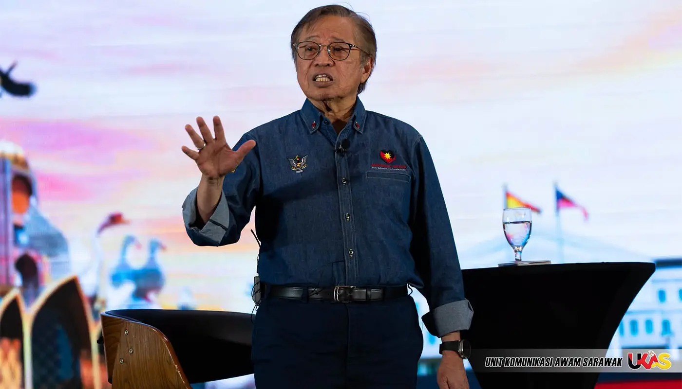 Sarawak Premier Champions Data-Driven Governance 1 Sarawak, Sarawak News, Sibu, Sibu News, Digital Economy, IDECS, Abang Jo, Governance, Technology, UTS