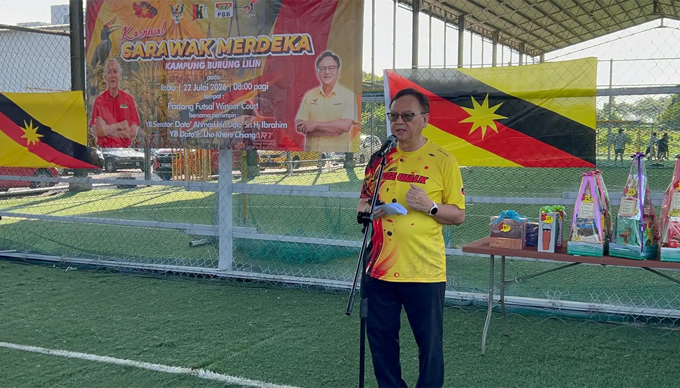 Sarawak’s RM14 Billion Revenue Fuels State Development 1 Sarawak, Sarawak News, Kuching, Kuching News, Abang Jo, Lo Khere Chiang, Economic Growth, Infrastructure, Sarawak Day 2026