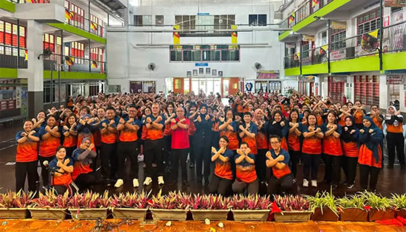 Sibu School Hosts Anti-Drug Awareness Week for Students 1 Sarawak, Sarawak News, Sibu, Sibu News, AADK Sibu, SK St. Rita, Drug Prevention, PPDa, National Anti-Drug Agency, Youth Education