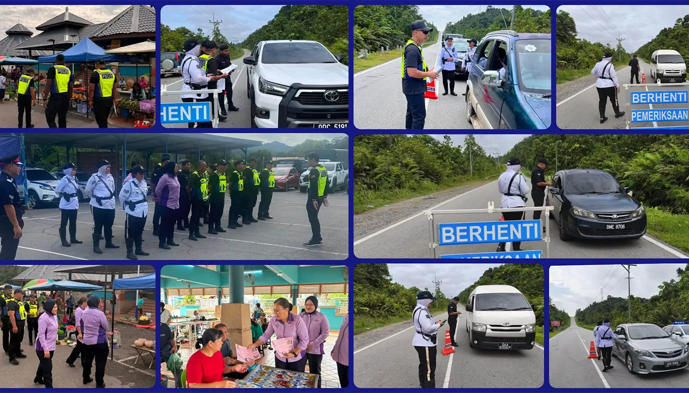 Song Police Launch Integrated Crime Prevention Operation 1 Sarawak, Sarawak News, Song, Song News, Crime Prevention, Community Policing, VSP, Scam Awareness, Public Safety, PDRM