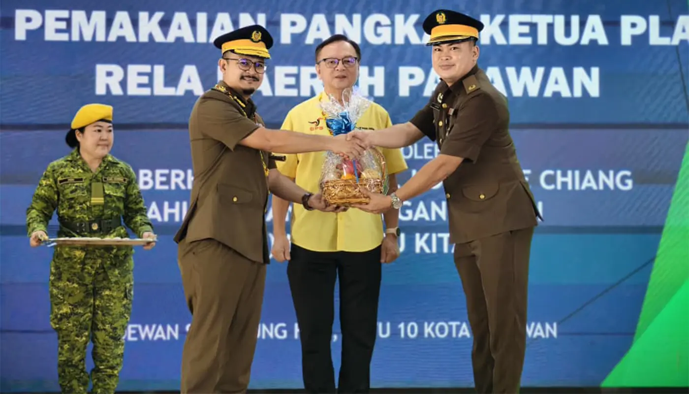 YB Dato Lo officiates RELA Kuching promotion ceremony 1 Sarawak, Sarawak News, Kuching, Kuching News, RELA, Community Safety, Public Service, Volunteer Corps