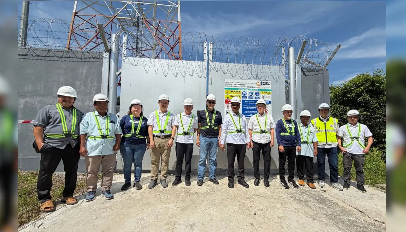 YB Julaihi Narawi Inspects Anti-Vandalism Measures at Bintangor Tower 1 Sarawak Digital Economy Corporation, Sarawak, Sarawak News, Bintangor, Bintangor News, Sarikei, Telecommunications, Infrastructure, SDEC, Julaihi Narawi, MCMC