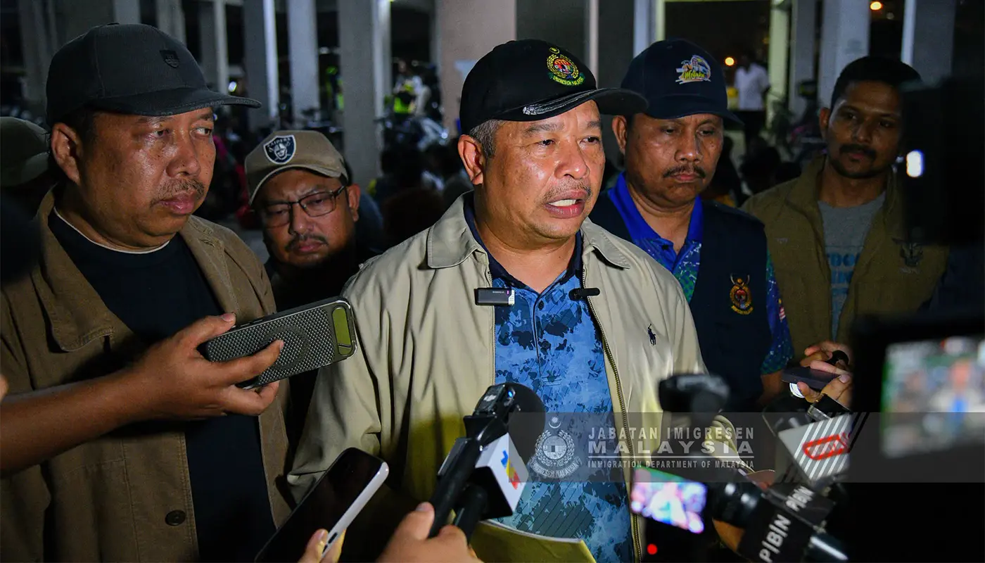 1,043 Foreigners Detained in Nationwide Immigration Operations 1 Kajang, Kajang News, Malaysia, Malaysia News, Immigration Department, Immigration Enforcement, Foreign Nationals, Immigration Operation, Op Sasar, Bangladesh, Indonesia, Myanmar
