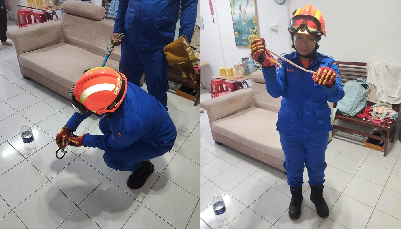 Sarawak, Sarawak News, Sibu, Sibu News, APM, Snake Removal, Wildlife Rescue, Emergency Response, Public Safety, Reptile Handling