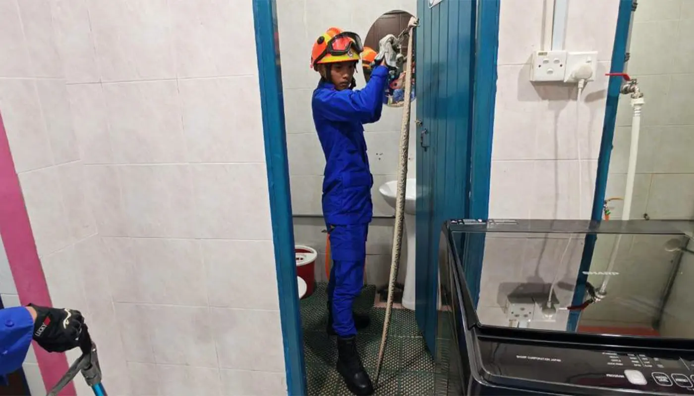 Sarawak, Sarawak News, Sibu, Sibu News, APM, Wildlife Removal, Python, Community Safety, Emergency Response
