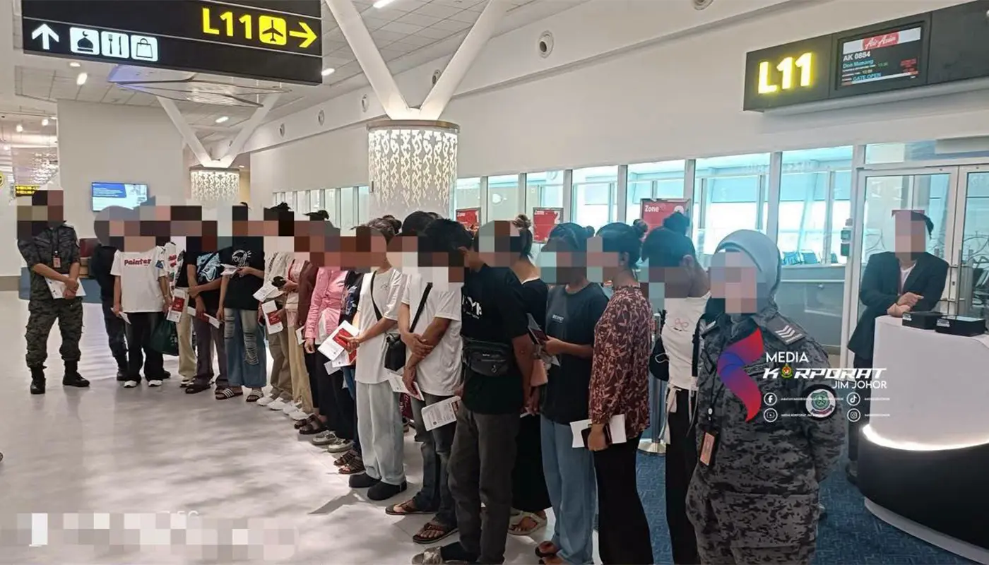 Johor Bahru, Johor Bahru News, Immigration, Immigration Department, Pekan Nenas Immigration Depot, Repatriation, Foreign Nationals, Immigration Enforcement
