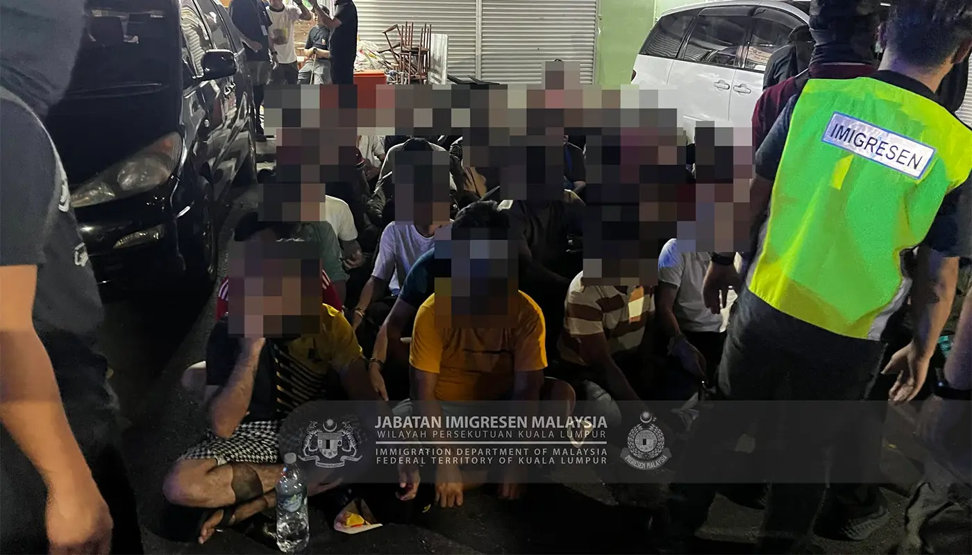 Sarawak, Sarawak News, Kuala Lumpur, Kuala Lumpur News, Immigration Department, Ops Kutip, Foreign Workers, Malaysia Security, Danau Kota