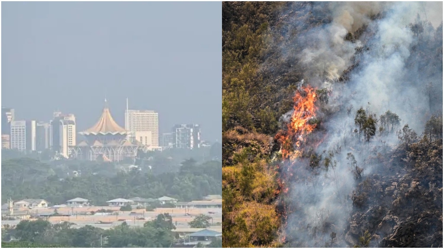 Kuching Air Turns Unhealthy as Sarawak Haze Worsens