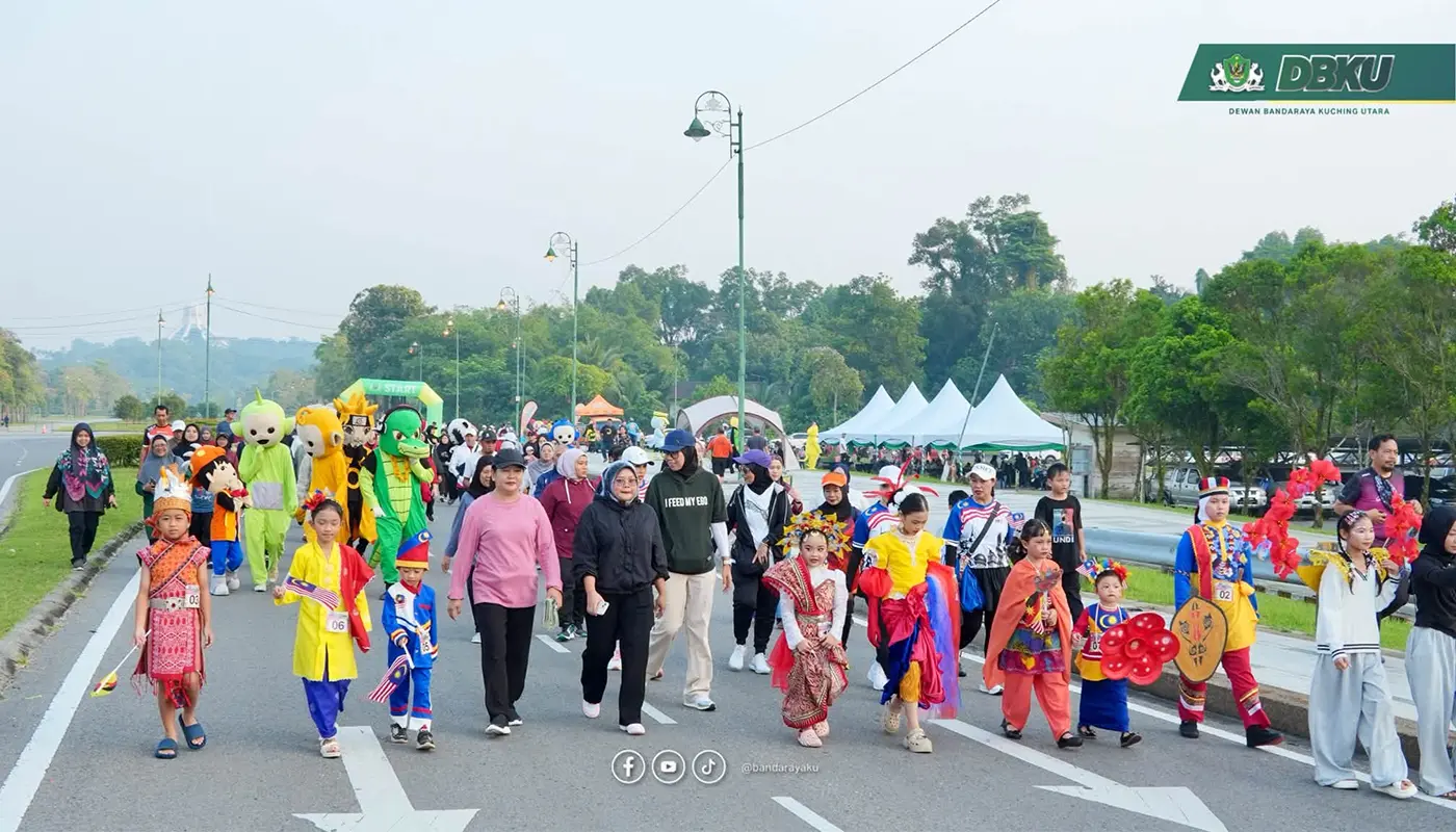 Sarawak, Sarawak News, Kuching, Kuching News, Kuching Car Free Morning, Medan Raya, DBKU, Kuching North City Hall, Independence Day 2026, Fun Walk, Family Activities, Community Events