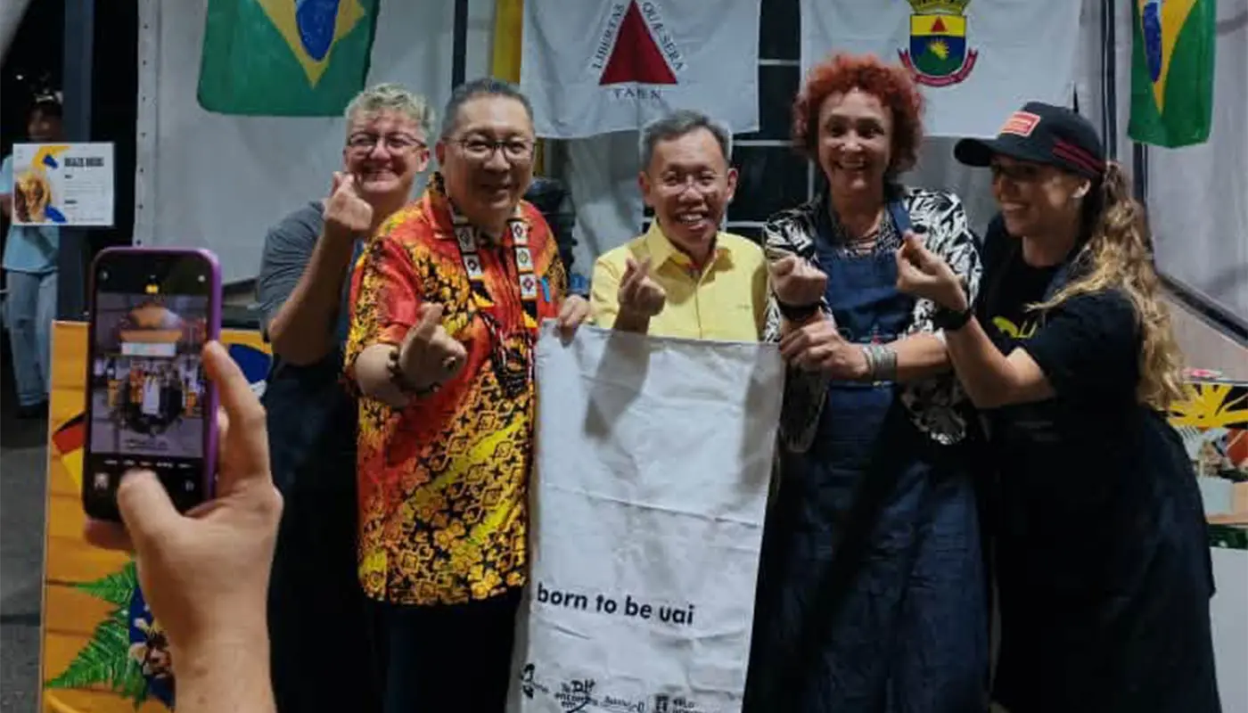 Sarawak, Sarawak News, Kuching, Kuching News, Kuching Festival Food Fair, UCCN, Gastronomy, Hannah Yeoh, Sim Kui Hian, DBKL, Swinburne University