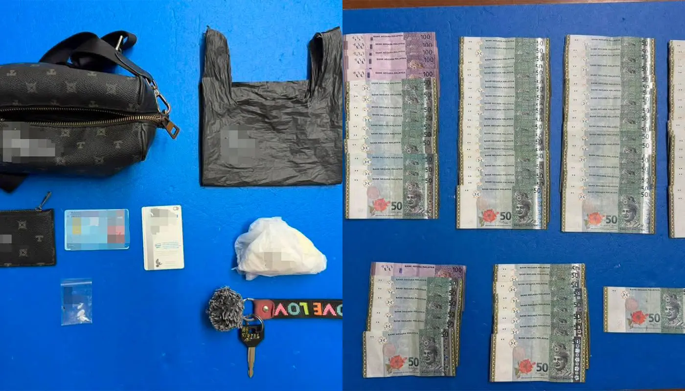 Kuching Police Seize Ketamine and Cash in Drug Bust 1 Sarawak, Sarawak News, Kuching, Kuching News, Drug Trafficking, Narcotics, Royal Malaysian Police, Ketamine, Crime Prevention, Public Safety