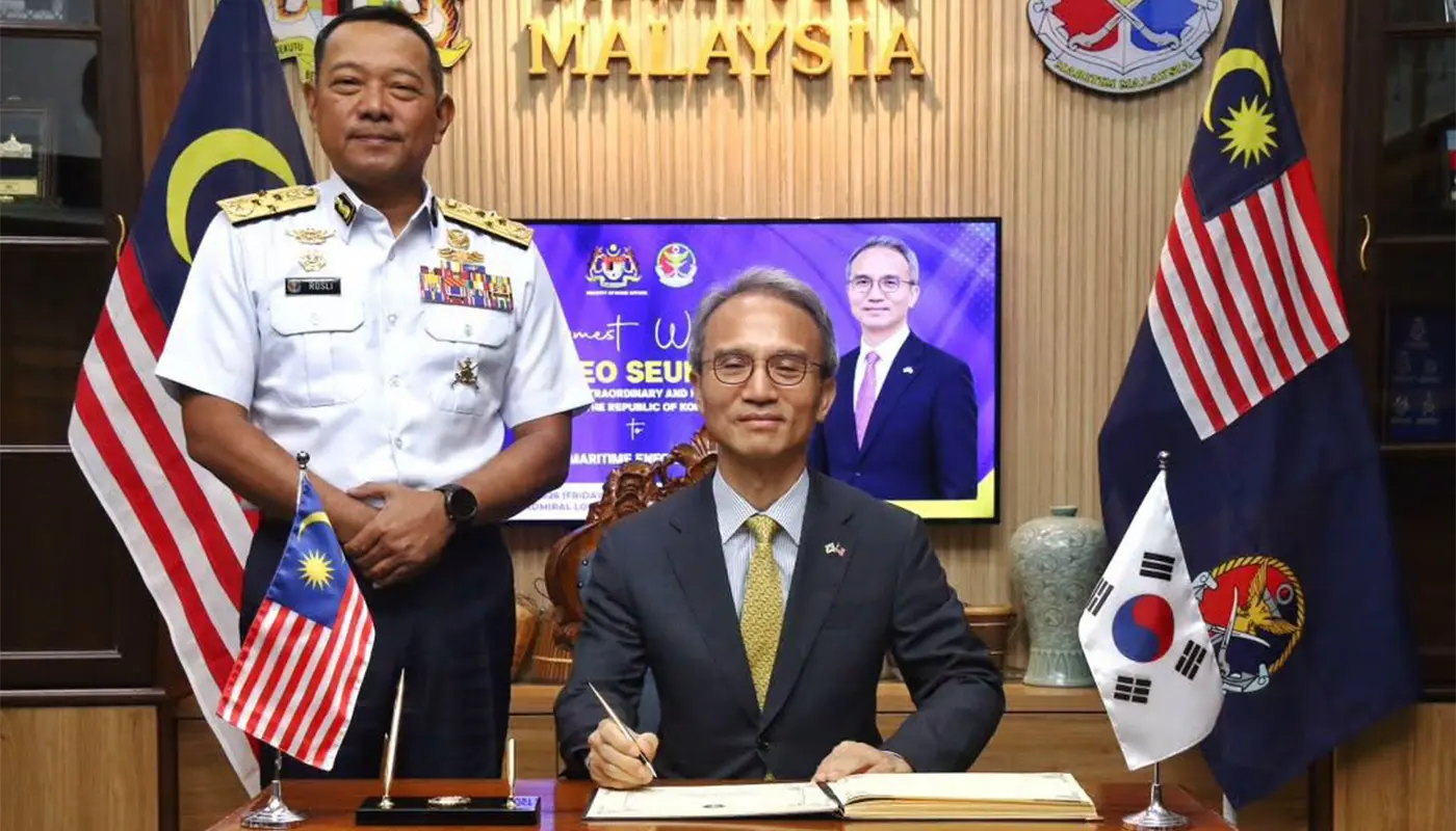 Malaysia, South Korea Discuss Stronger Maritime Security Cooperation 1 Sarawak, Sarawak News, Putrajaya, Putrajaya News, Maritime Malaysia, South Korea, Maritime Security, Bilateral Cooperation