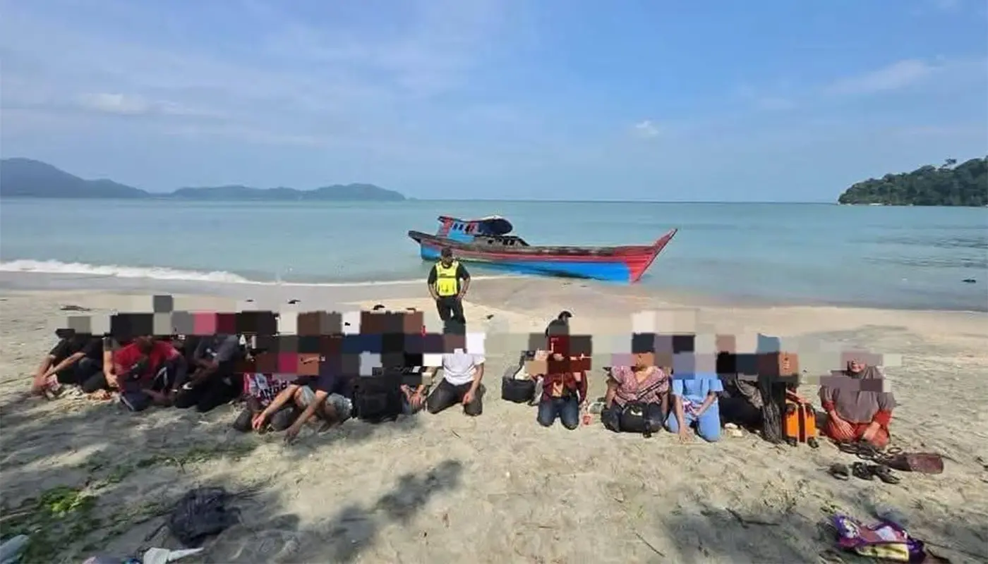 Lumut, Lumut News, Perak, Perak News, Maritime Malaysia, PGA, illegal immigration, border security, migrant smuggling, maritime enforcement