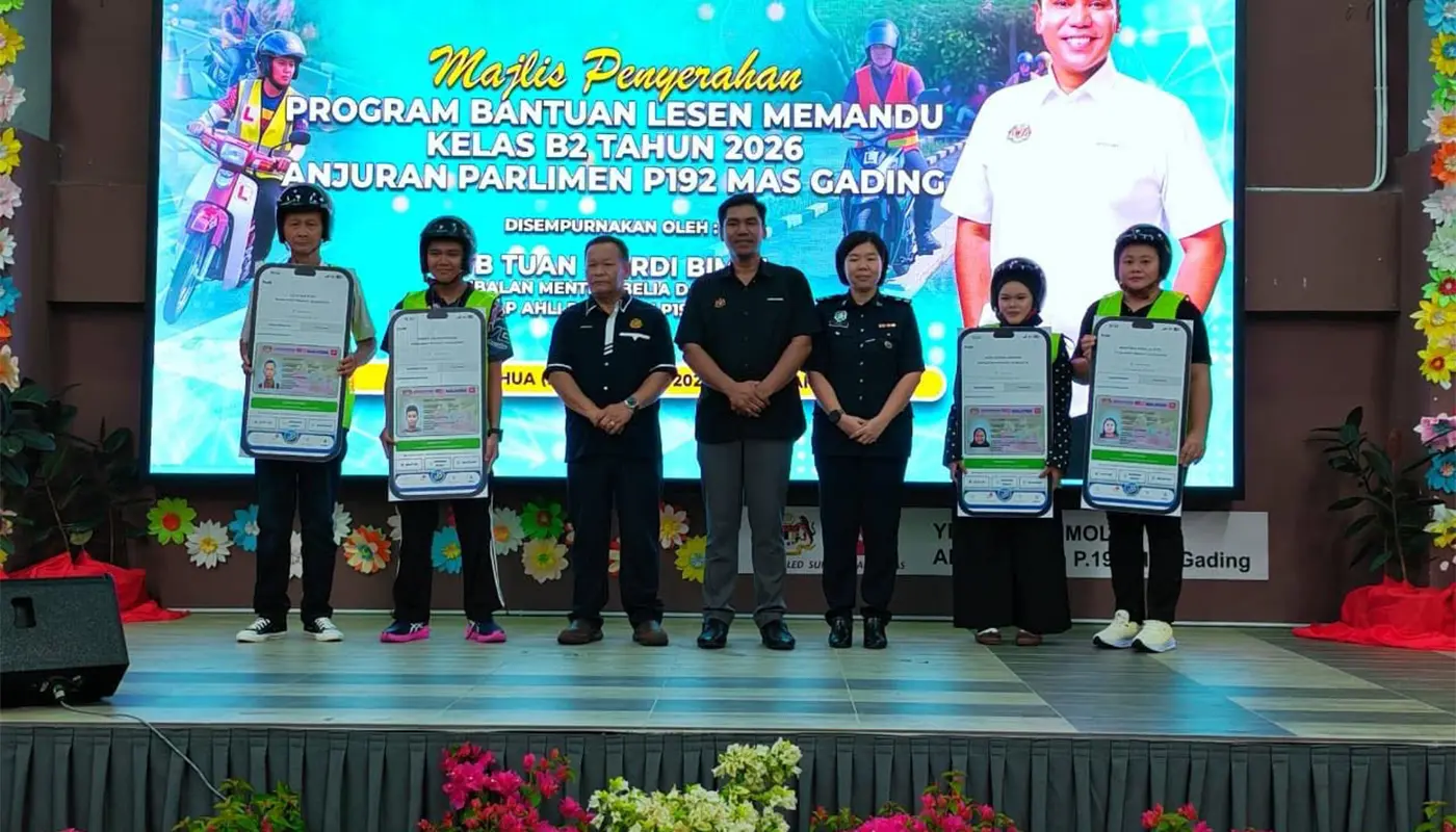 Sarawak, Sarawak News, Bau, Bau News, Mas Gading, Driving License, Youth Development, Road Safety