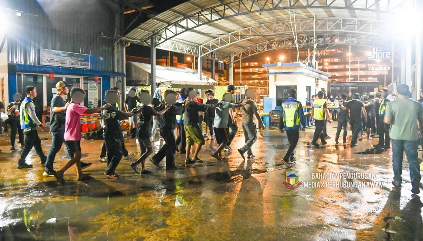 Multi-Agency Operation Todak Targets Illegal Activities in Kota Kinabalu 1 Kota Kinabalu, Kota Kinabalu News, DBKK, Operation Todak, PDRM, Immigration Enforcement, Maritime Safety, Hawker Licensing